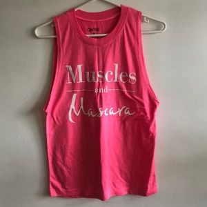 Muscles & Mascara Workout Tank